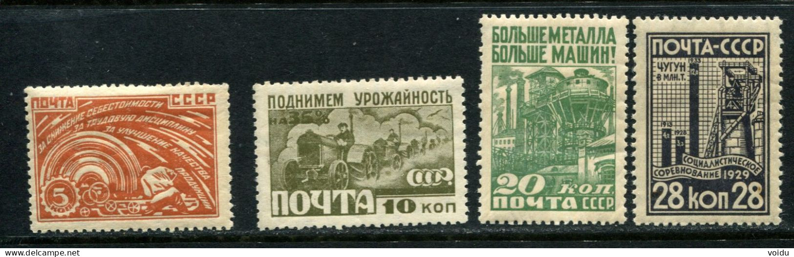 Russia 1929. Mi 379-392  MNH** - Unused Stamps