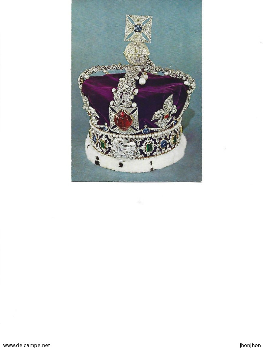 United Kingdom/England - Postcard Unused -   The Insignia Of The King - Imperial State Crown - Buckinghamshire