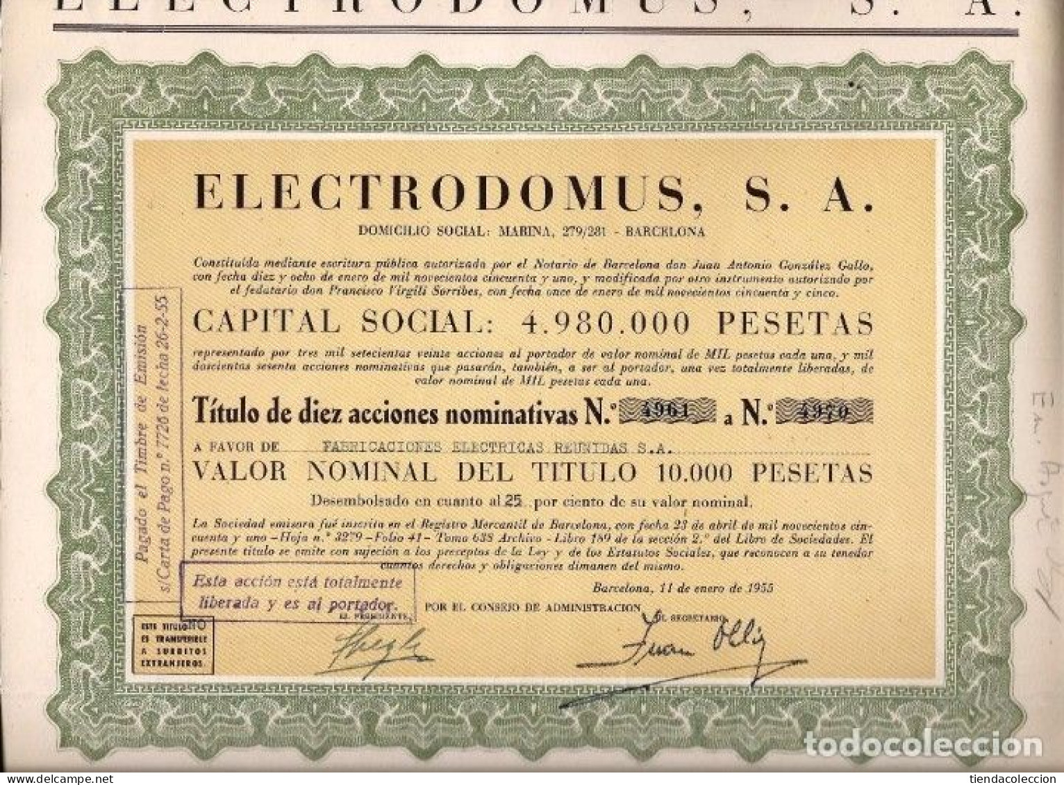 Electrodomus, S. A. - Elettricità & Gas