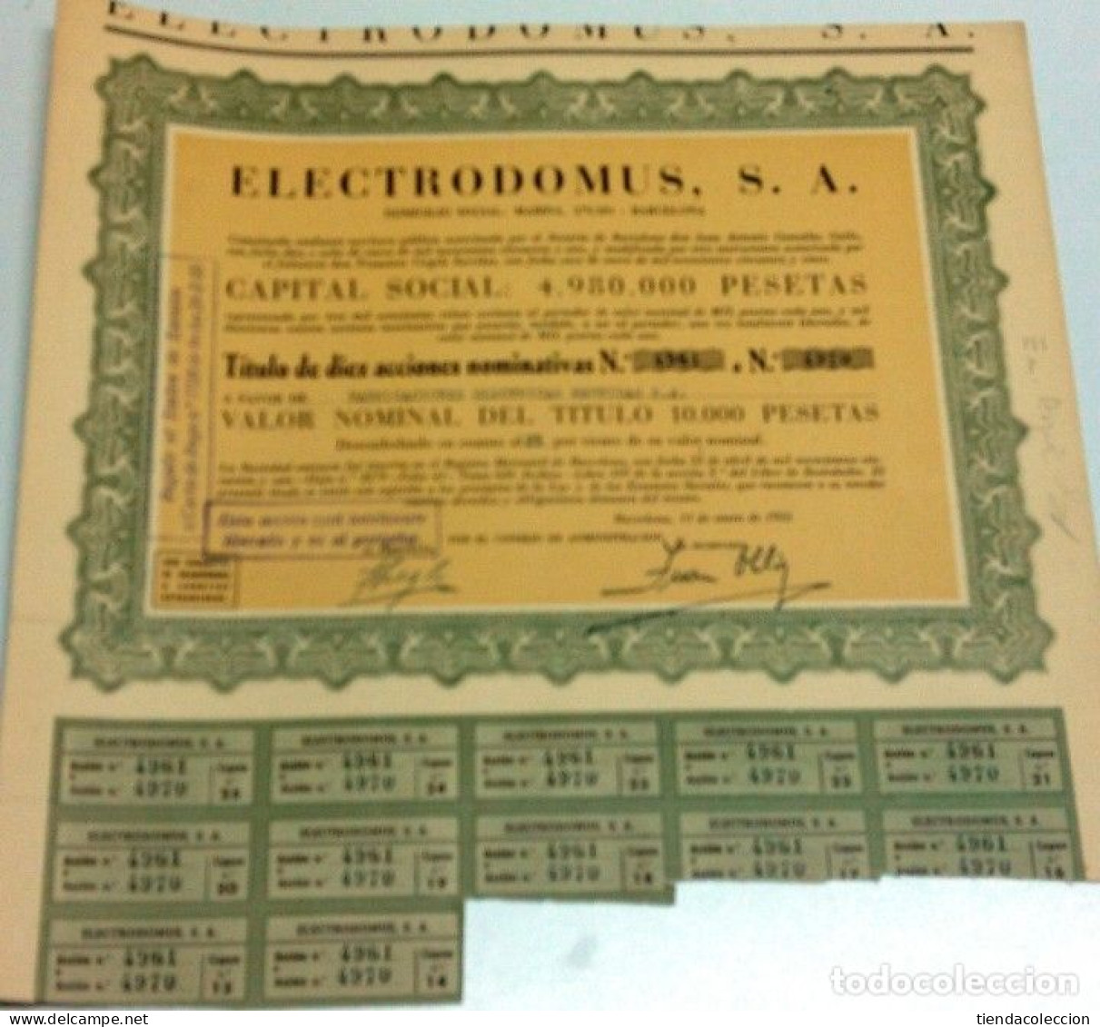 Electrodomus, S. A. - Electricity & Gas