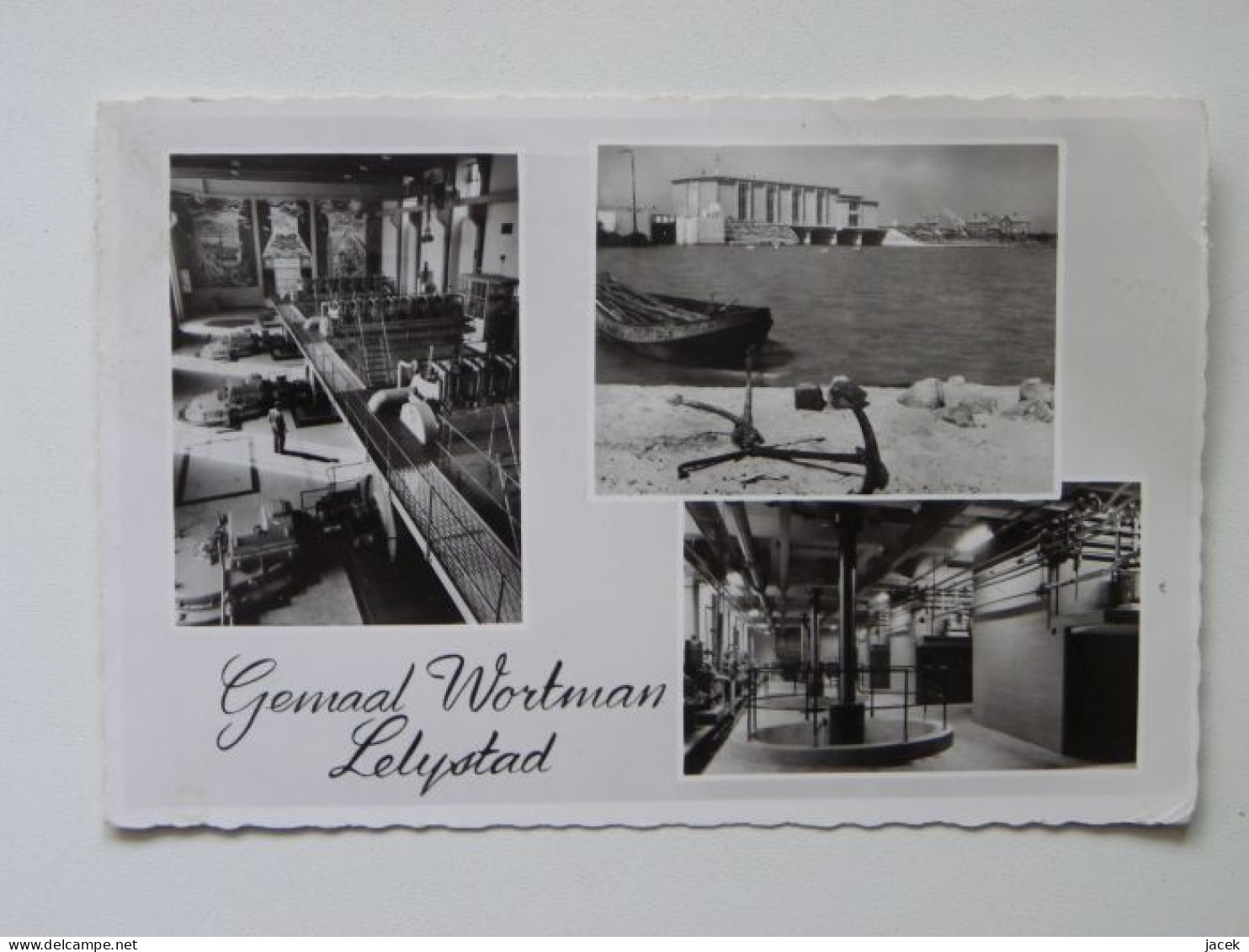 Lelystad - Gemaal Wortman , Flevoland Holland  Dam / Water Dam 1967 Y - Lelystad