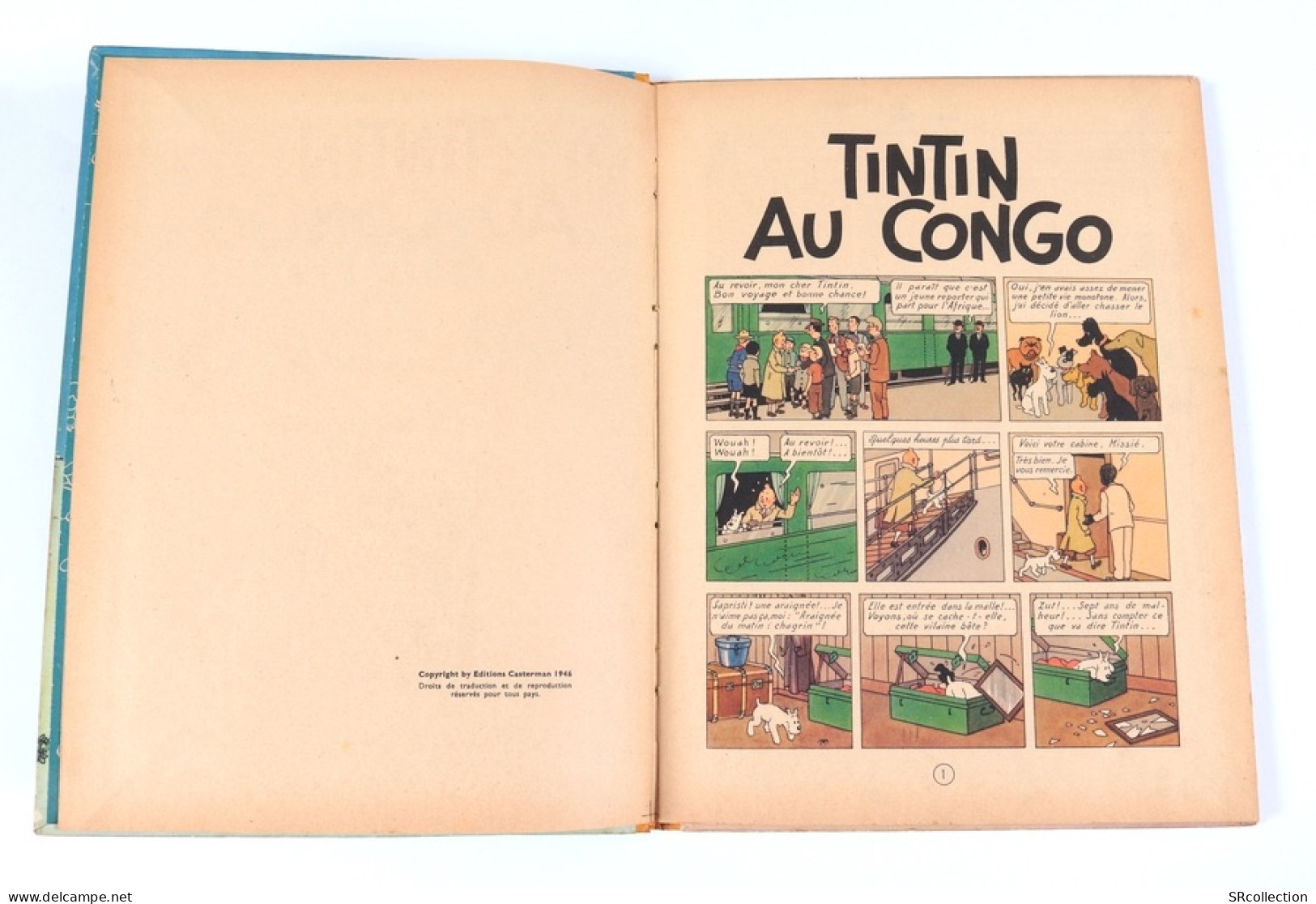 Album Tintin Au Congo - Tintin