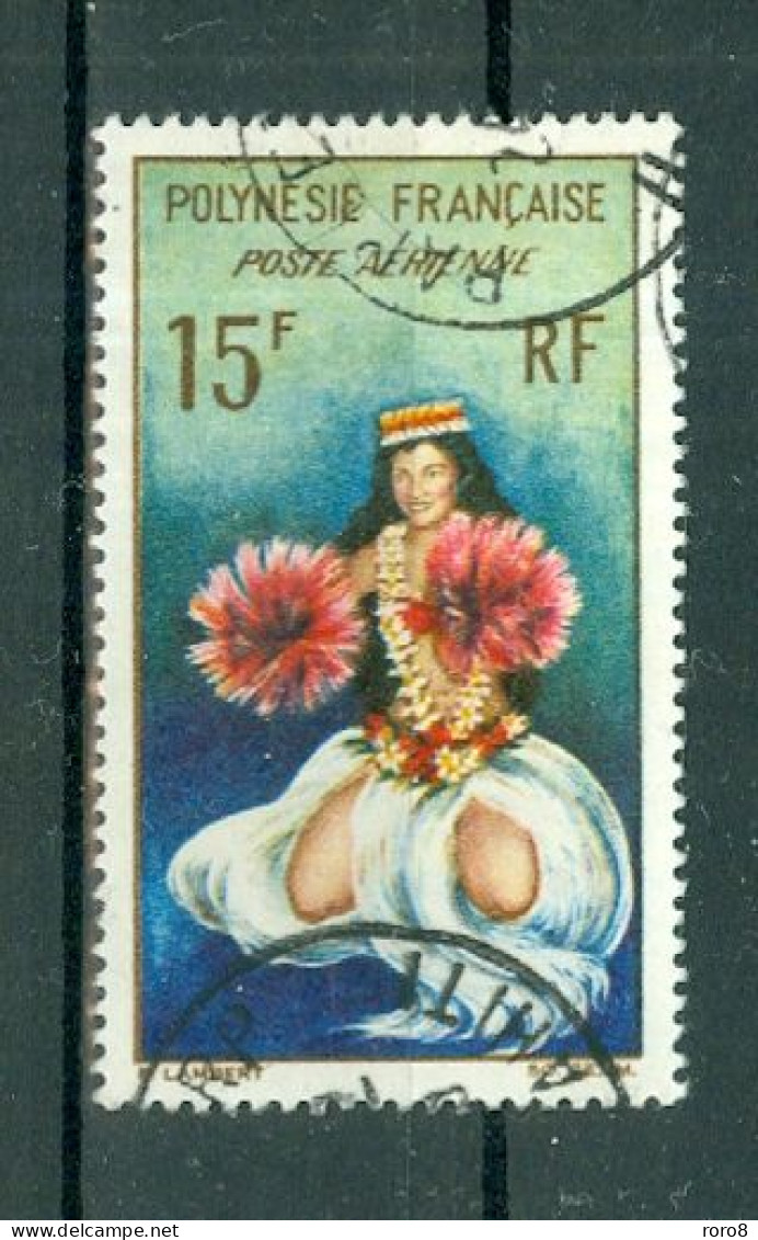 POLYNESIE - N°7 Oblitéré. Danseuse Tahitienne. - Gebruikt