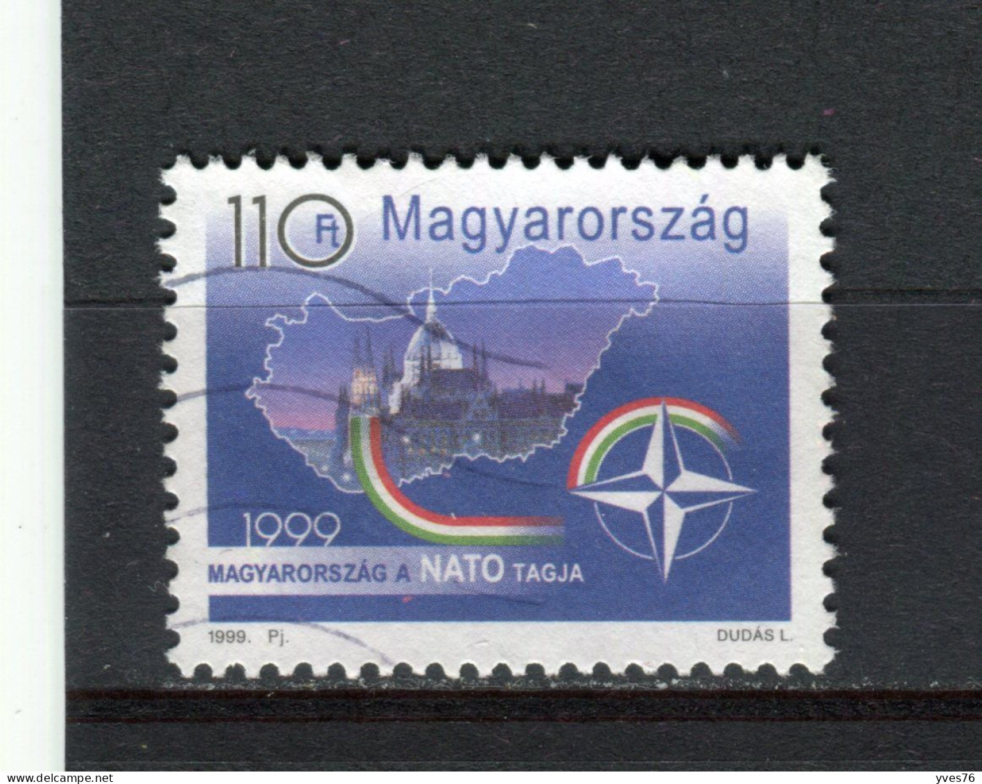 HONGRIE - Y&T N° 3663° - Adhésion à L'OTAN - Used Stamps