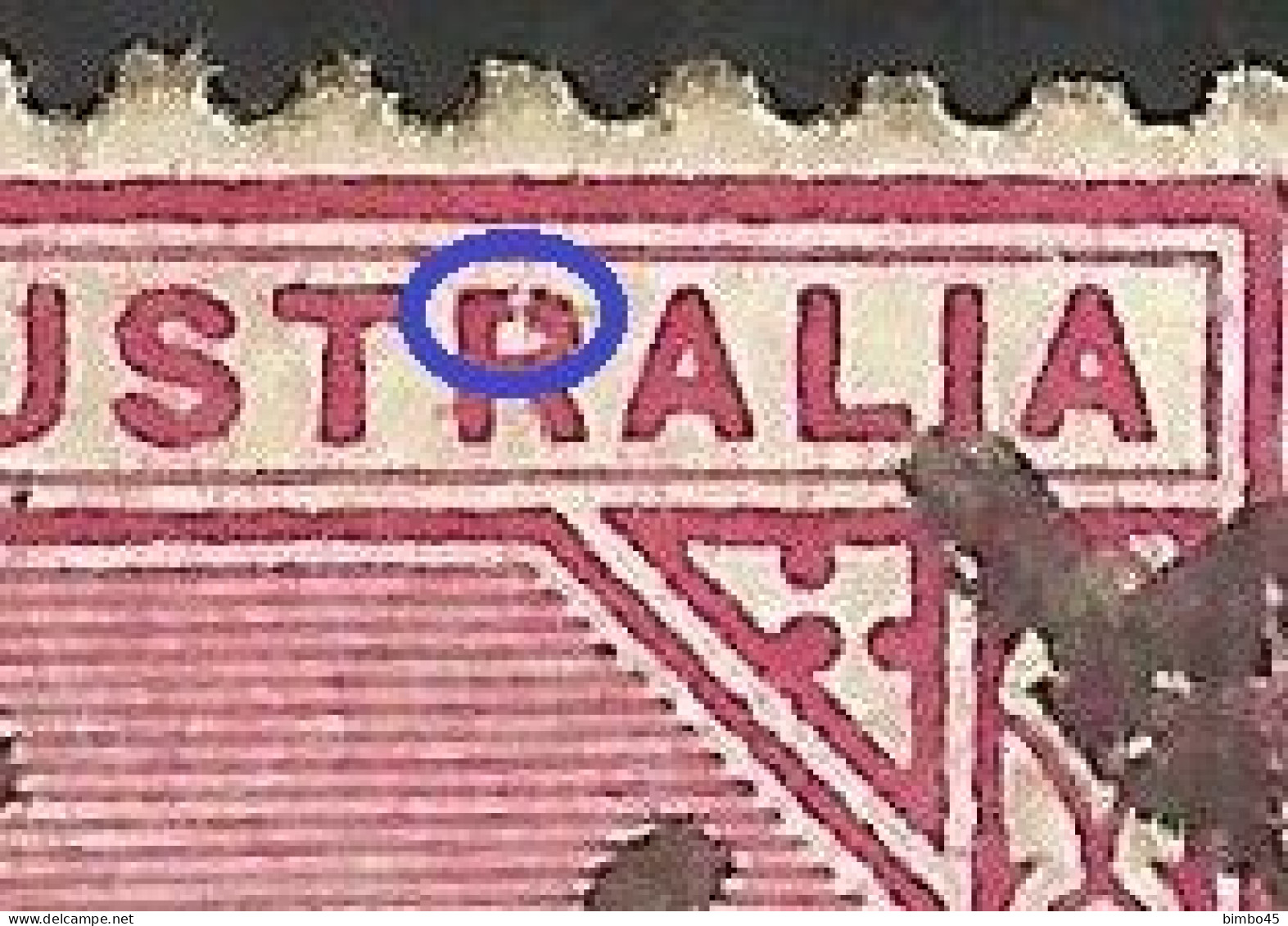 Error  Western Australia  1890 -- The Letter "R" Is Broken - Used Stamps