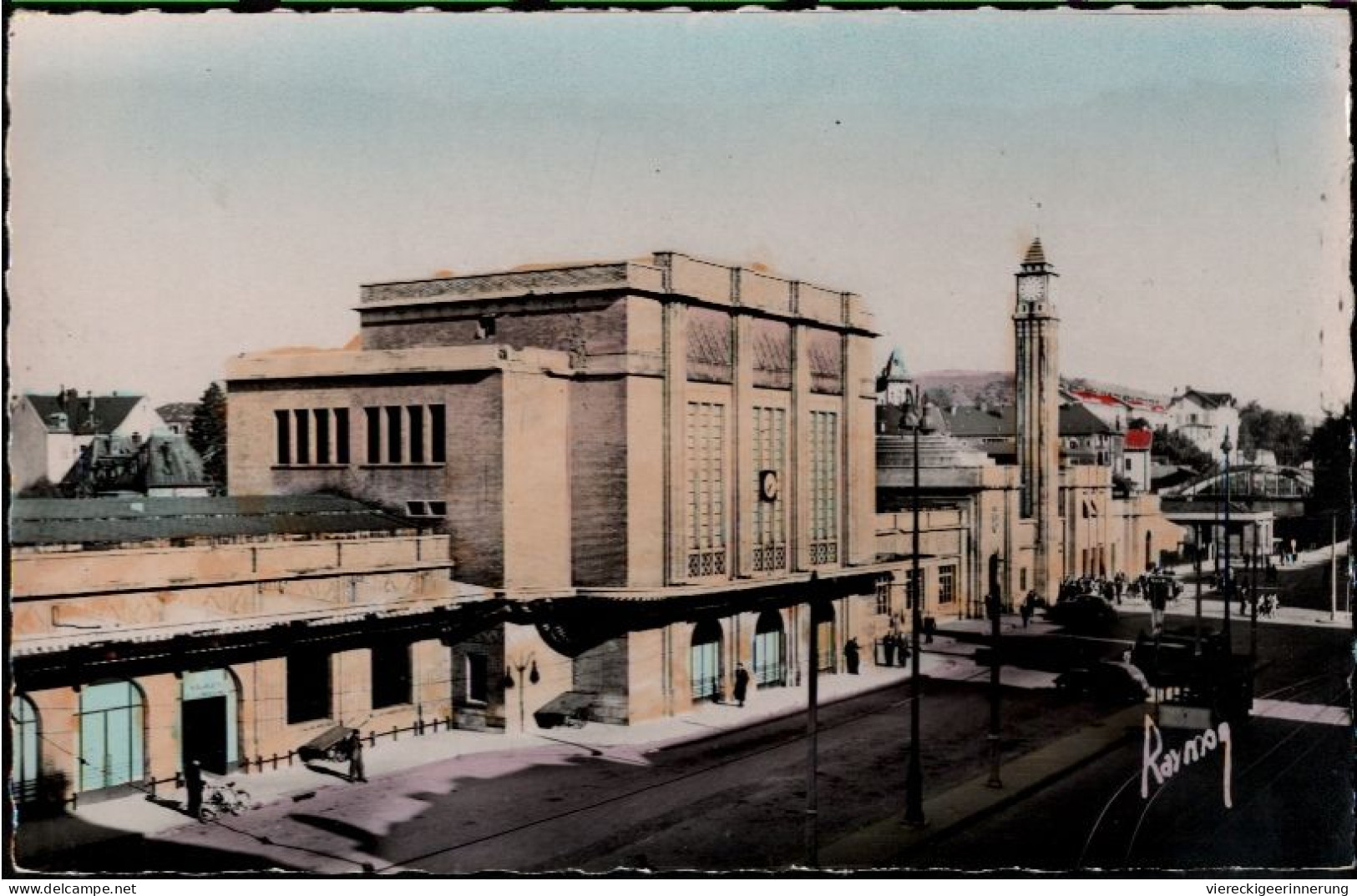 ! Modern Photo Postcard Belfort, Frankreich, La Gare, Bahnhof - Stations - Zonder Treinen