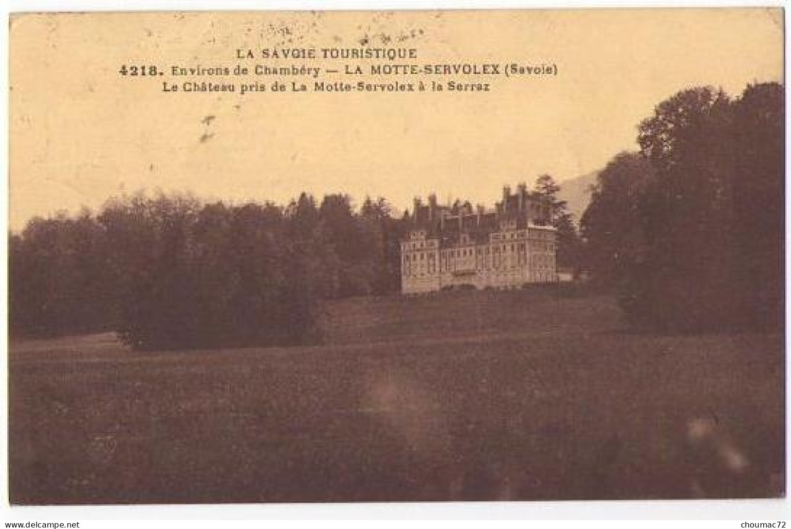 (73) 109, La Motte Servolex, Grimal 4218, Le Château De La Motte Servolex à La Serraz, état - La Motte Servolex