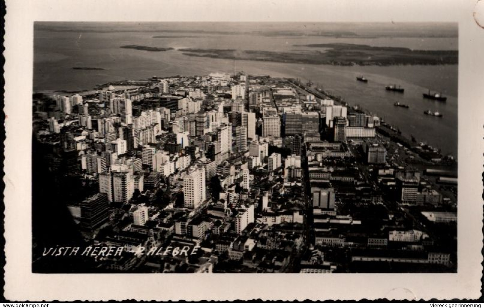 ! Photo Postcard Südamerika, Porto Alegre, Vista Aerea - Porto Alegre