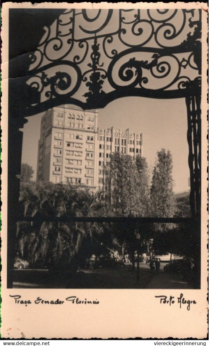 ! Photo Postcard Südamerika, Porto Alegre, Parca, 1954 - Porto Alegre