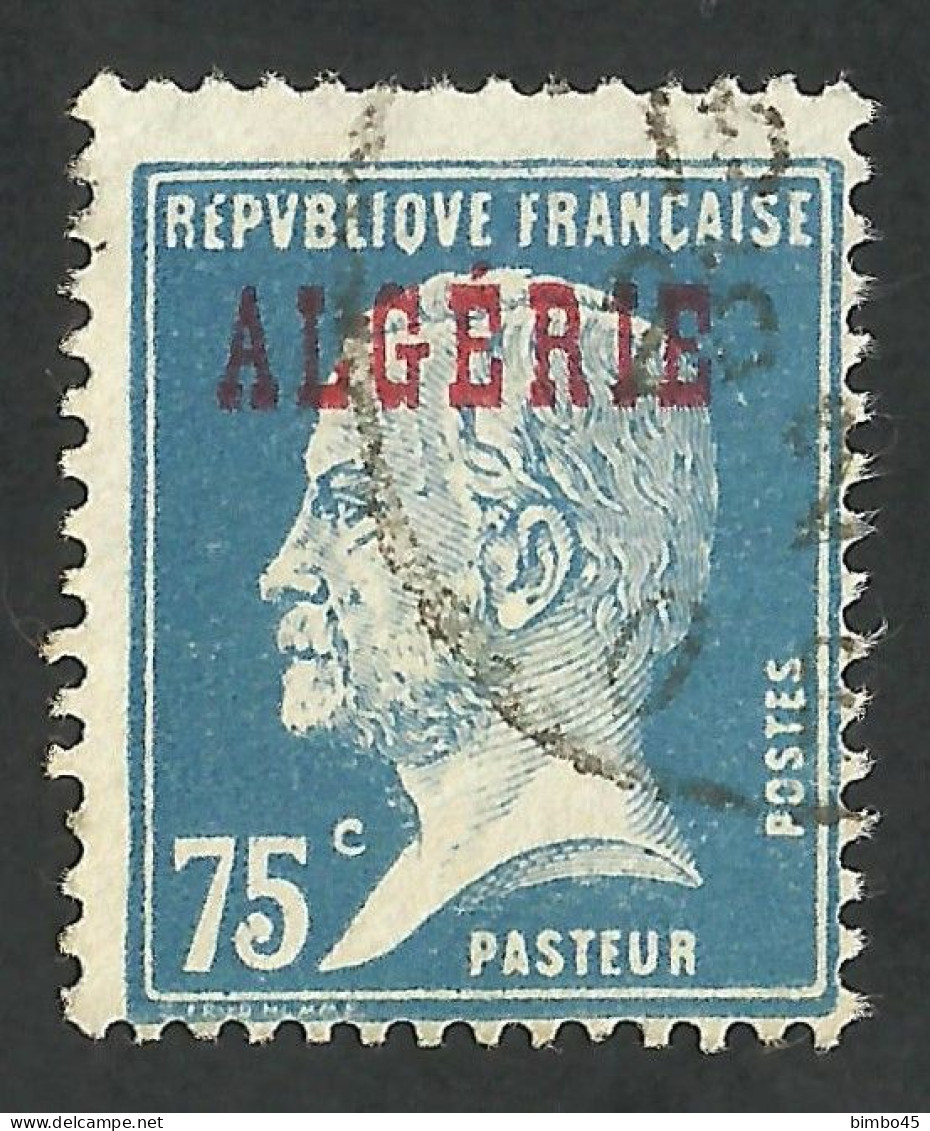 Error  France / Algerie  1924 -- The Number "5" And The Letter "E" Are Broken. - Oblitérés