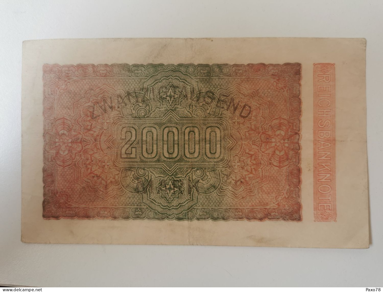 Allemagne , 20 000 Mark 1923 - 50000 Mark