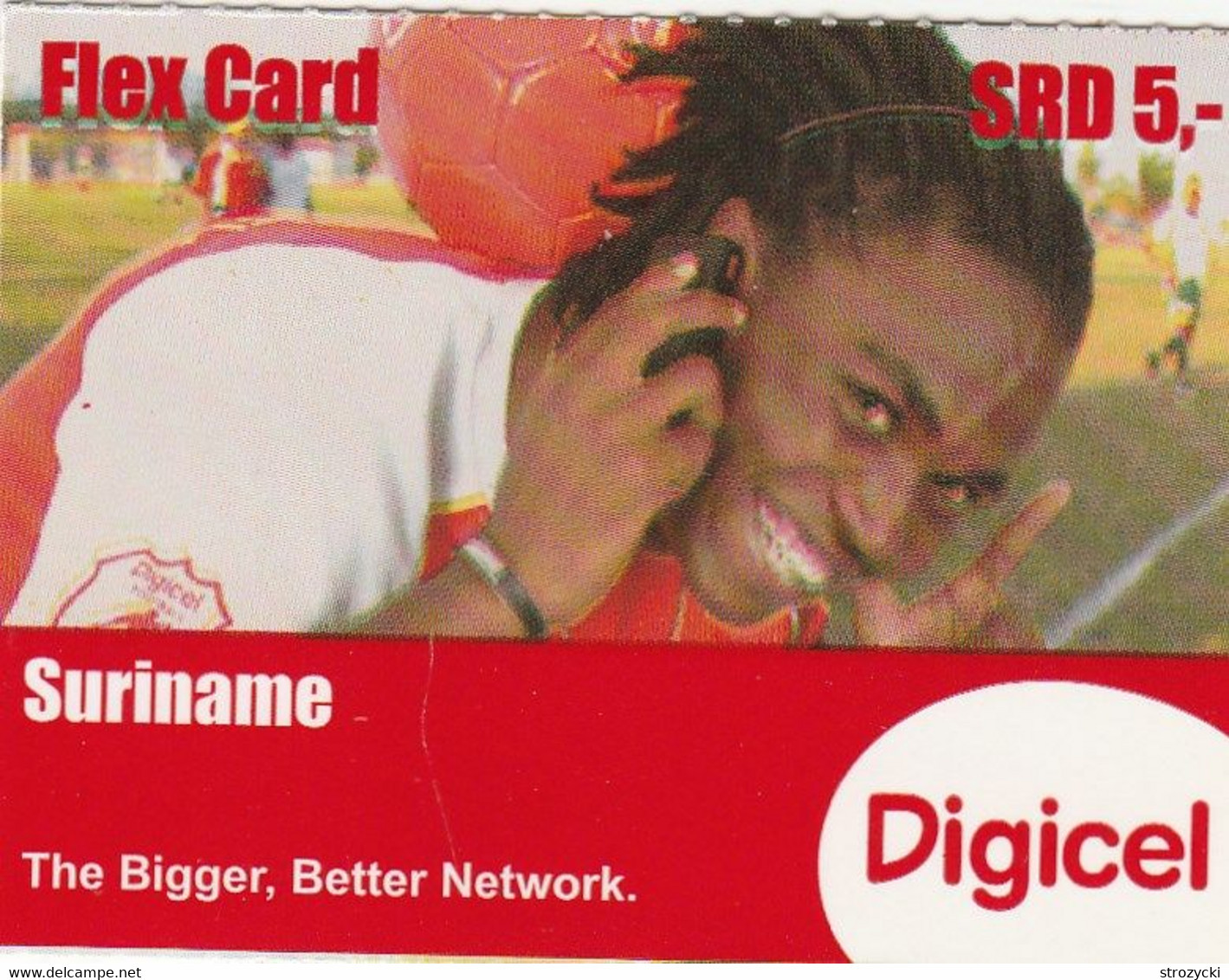 Surinam - Digicel - Player Talking - Surinam