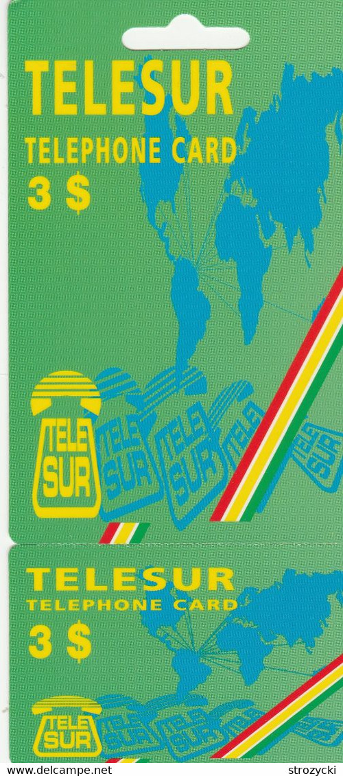 Surinam - Telesur - Travel Card Green - Suriname