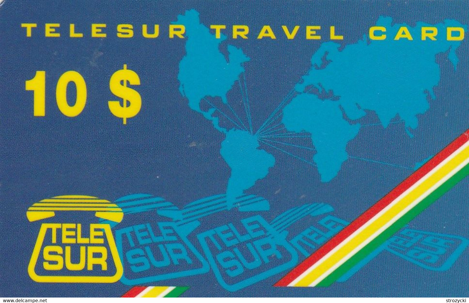 Surinam - Telesur - Travel Card Blue - Suriname
