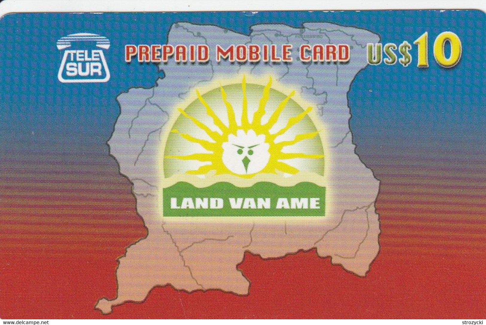 Surinam - Telesur - Land Van Ame - Surinam