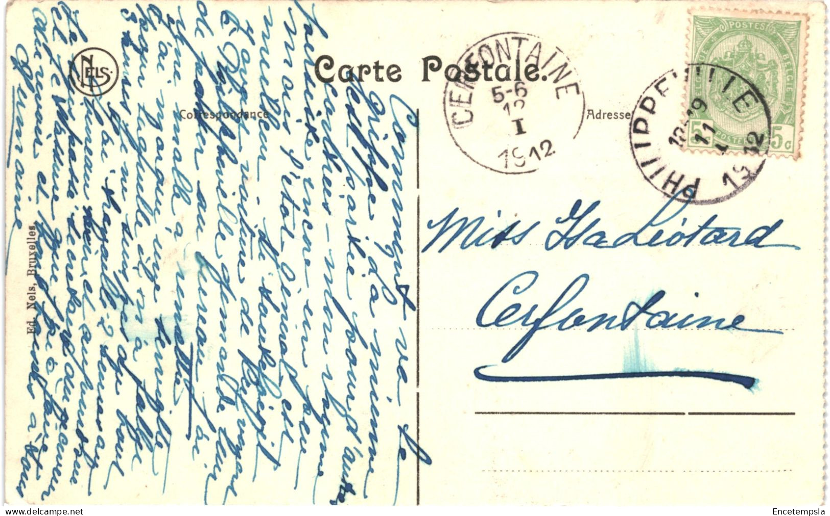 CPA Carte Postale Belgique Hastière Panorama Et Vue Vers Waulsort  1912 VM67498ok - Hastière