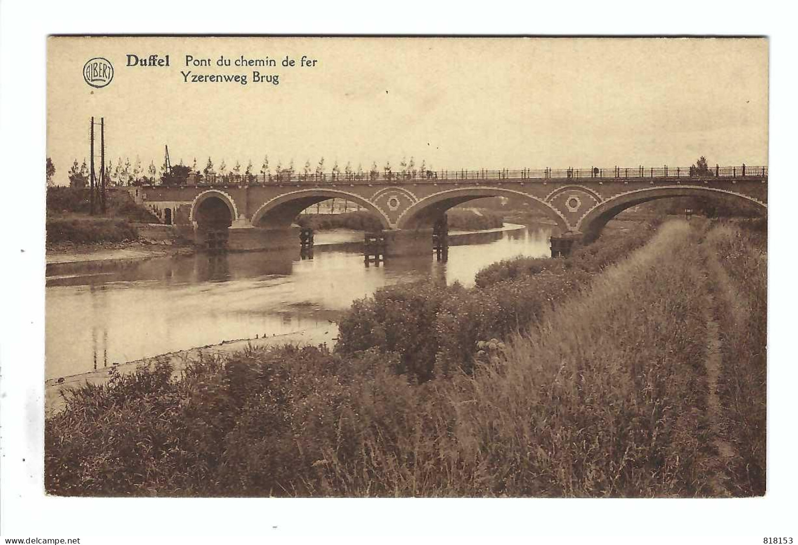 Duffel  Yzerenweg Brug  Pont De Chemin De Fer - Duffel