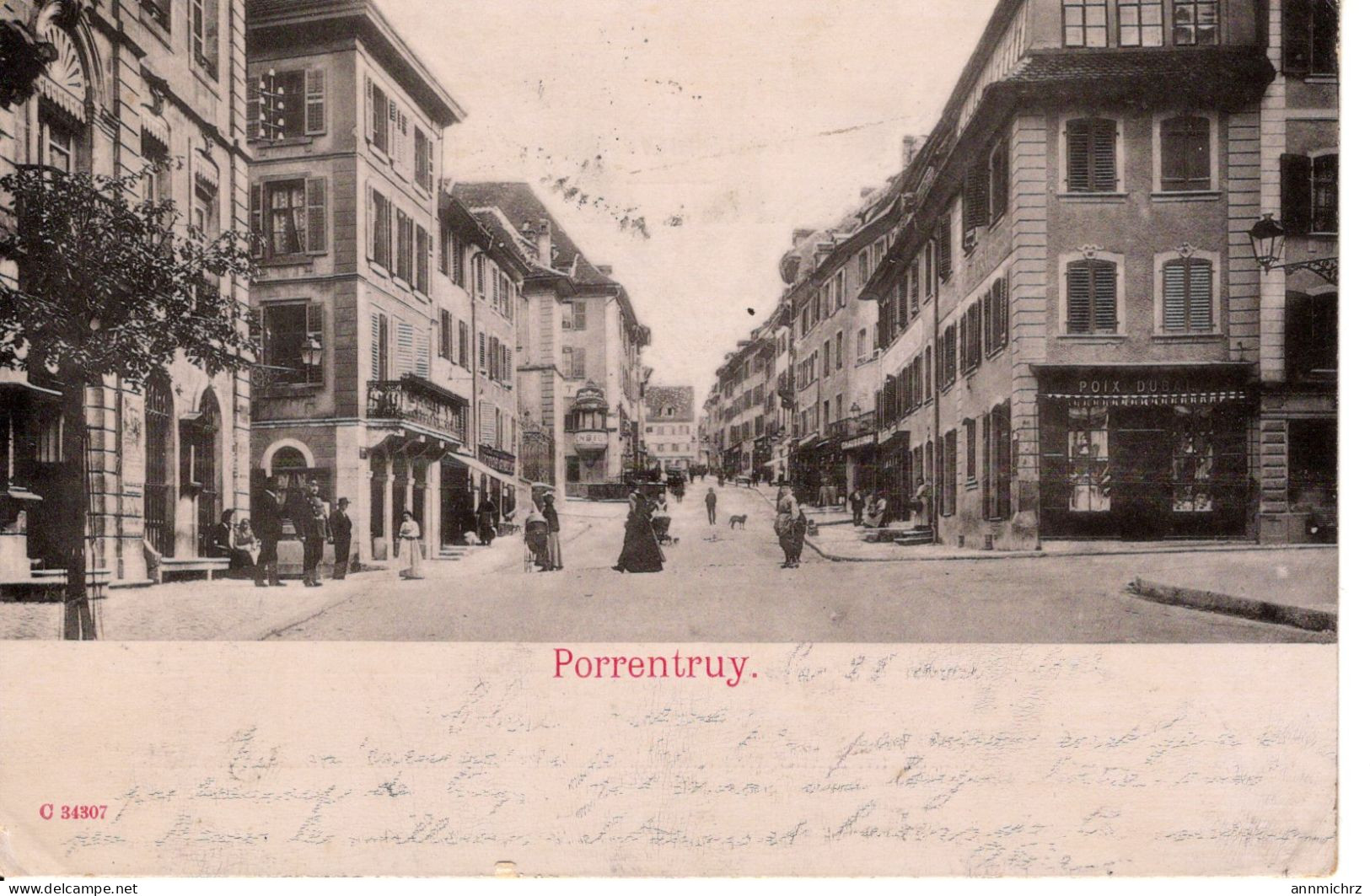 PORRENTRUY 1903 - Porrentruy