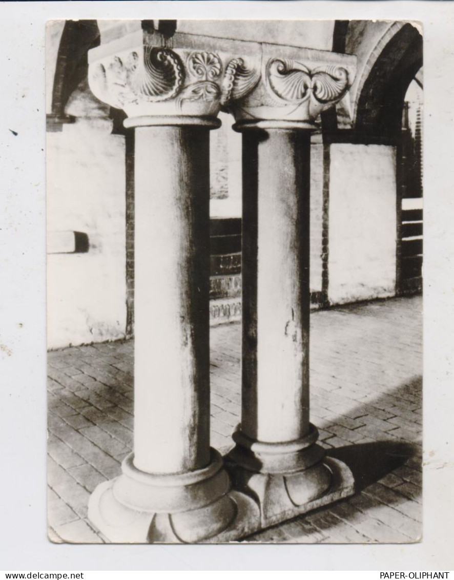 0-3283 JERICHOW, Klosterkirche, Doppelsäule In Der Krypta - Burg