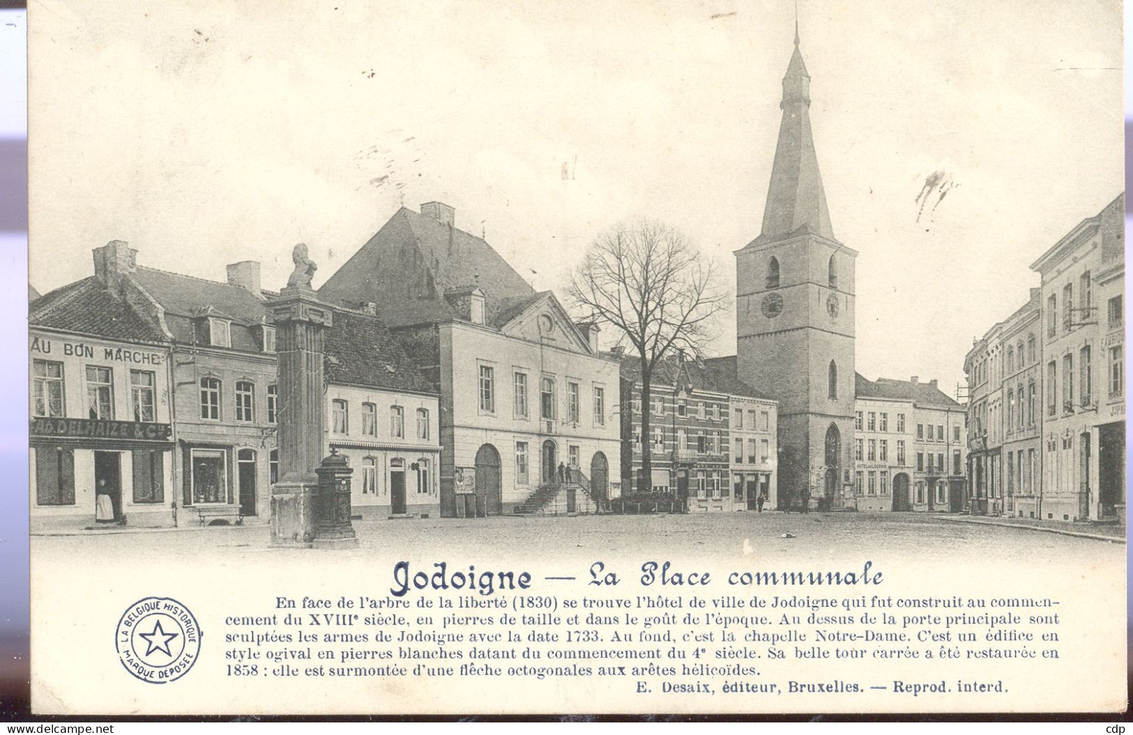 Cpa Jodoigne  1914 - Jodoigne