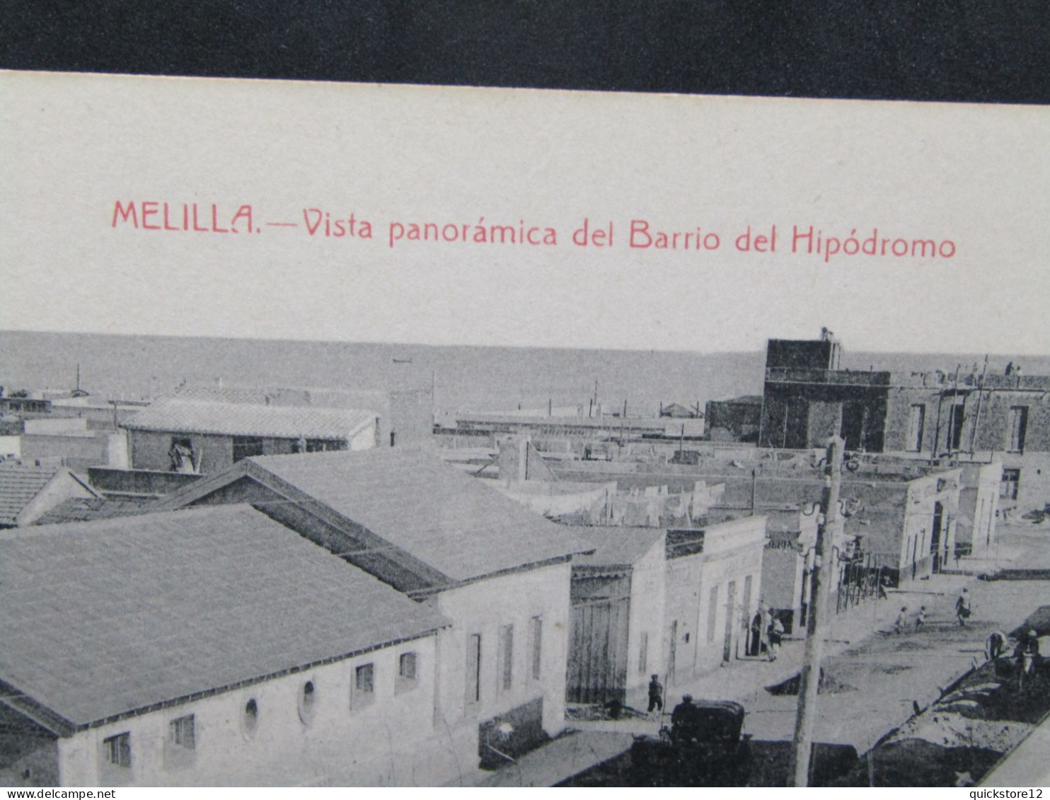 Melilla - Vista Panorámica Del Barrio Hipódromo -  1235 - Melilla