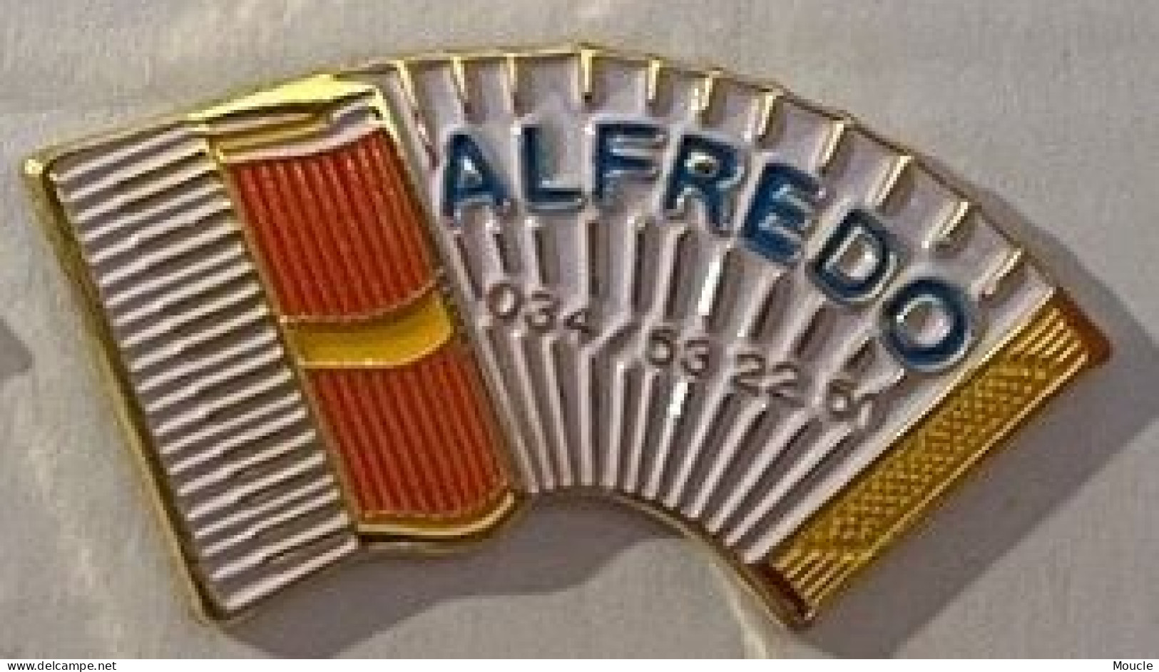 ACCORDEON - ACCORDION - AKKORDEON - HANDÖRGELI - ALFREDO / 034 53 22 51 - ORANGE - SCHWEIZ - SUISSE - SVIZZERA -   (32) - Musique