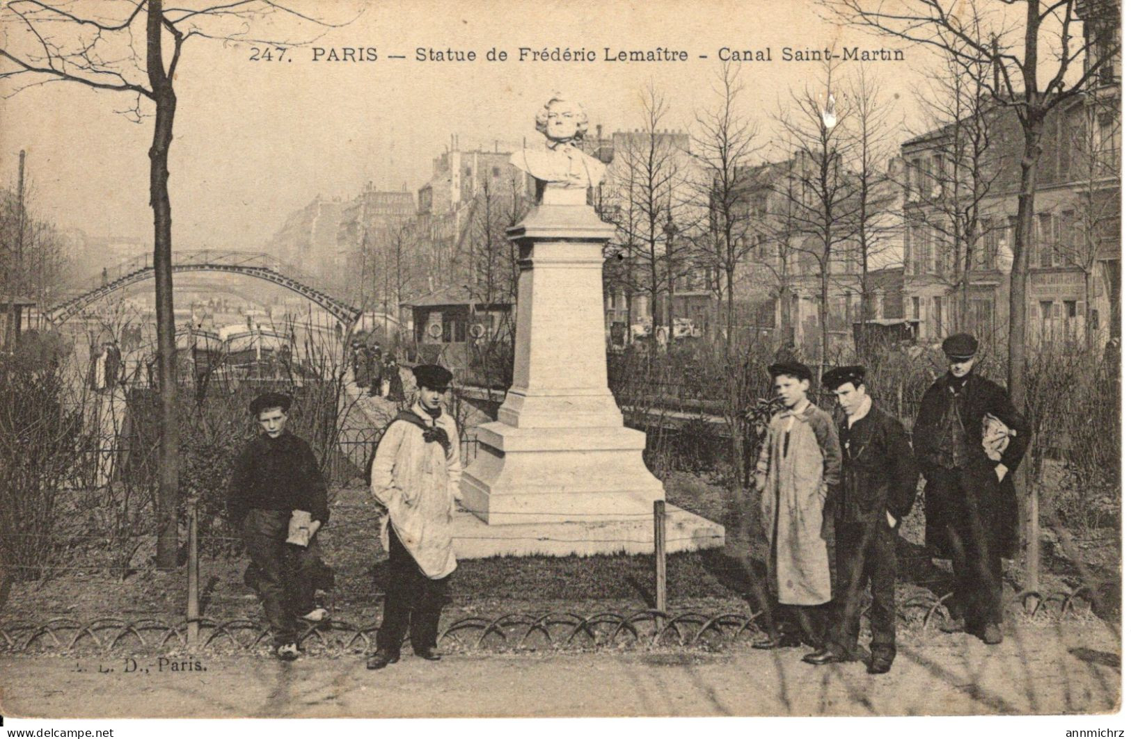 STATUE DE FREDERIC LEMAITRE - Statues