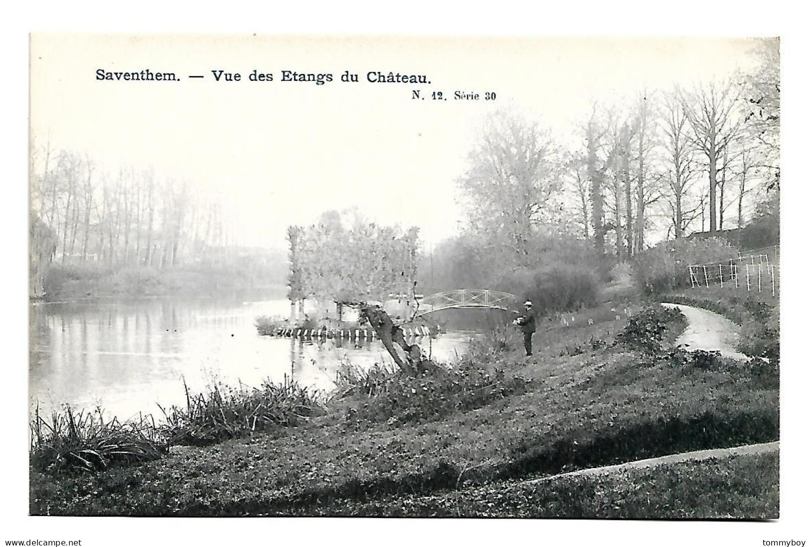 CPA Saventhem - Vue Des Etangs Du Château - Zaventem