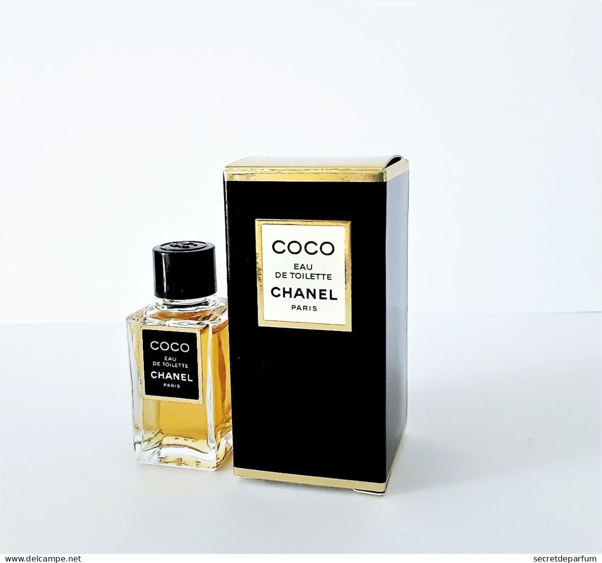 Miniatures De Parfum  CHANEL  EDT  COCO  De  Chanel 4 Ml + Boite - Miniatures Femmes (avec Boite)