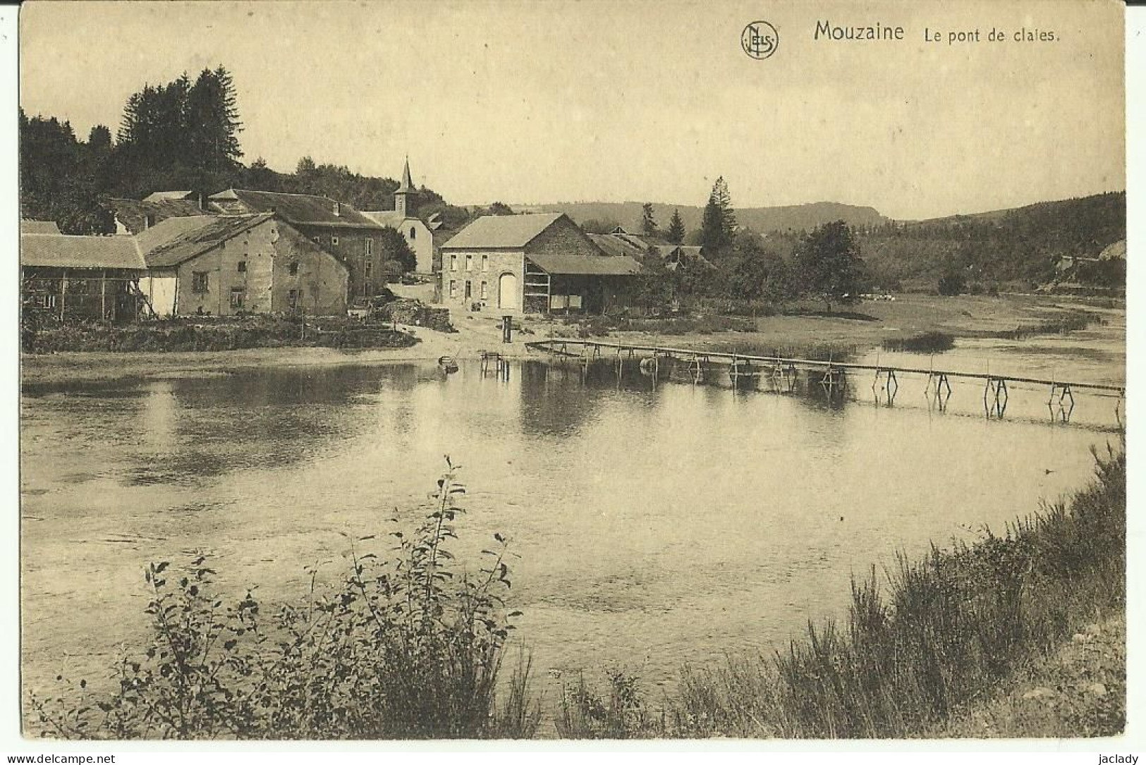 Mouzaine -- Le  Pont  De  Claies.  (2 Scans) - Vresse-sur-Semois