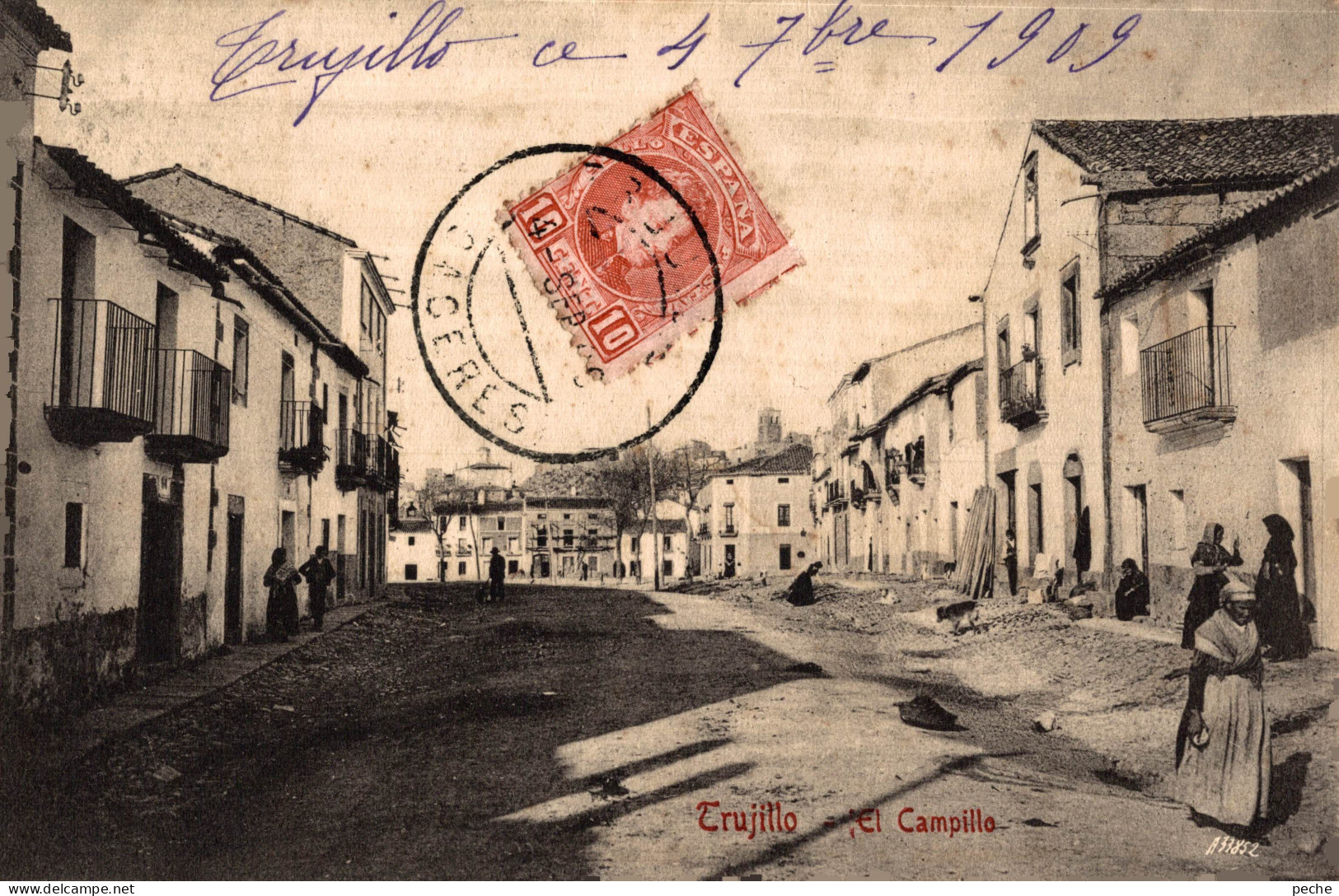 N°103980 -cpa Trujillo -el Campillo- - Autres & Non Classés