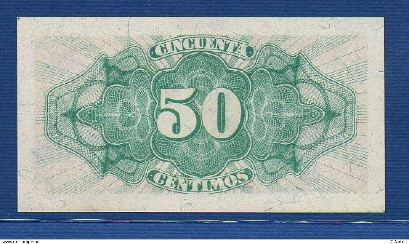 SPAIN - P. 93a – 50 Céntimos 1937 UNC, S/n B8548430 - Other & Unclassified