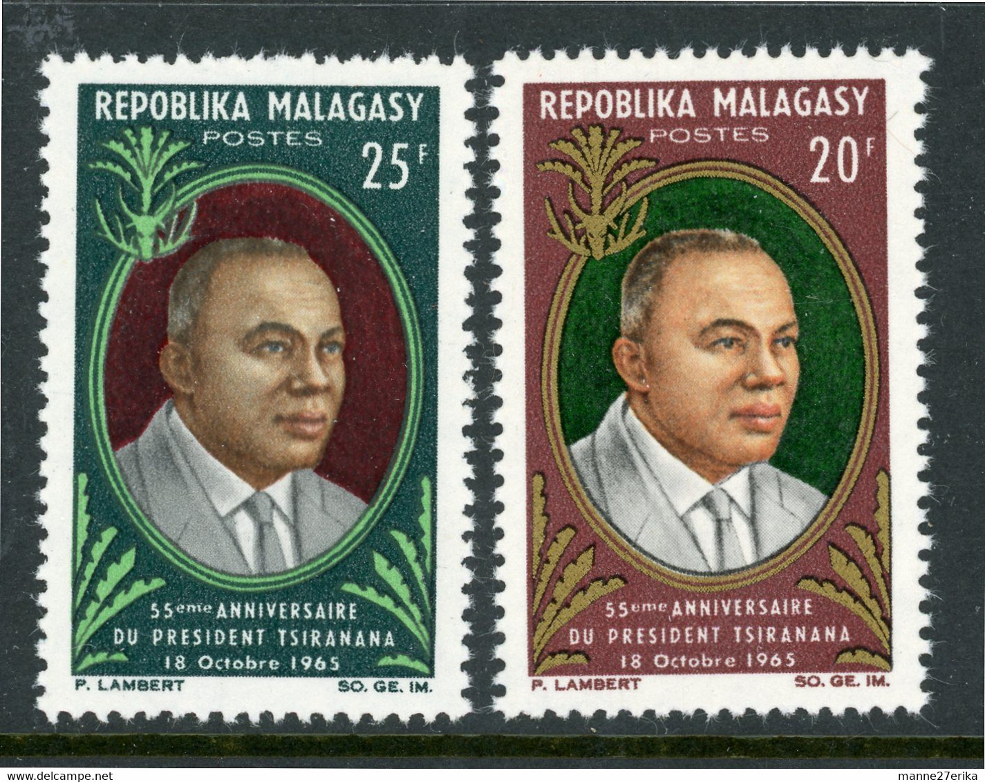 Malagasy MNH 1965 - Malaysia (1964-...)