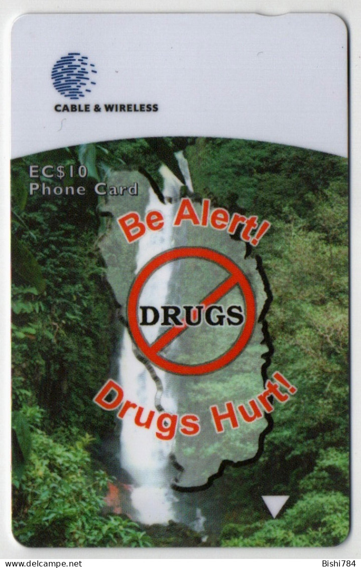 Dominica - Be Alert, Drugs Hurt - 272CDMA - Dominique
