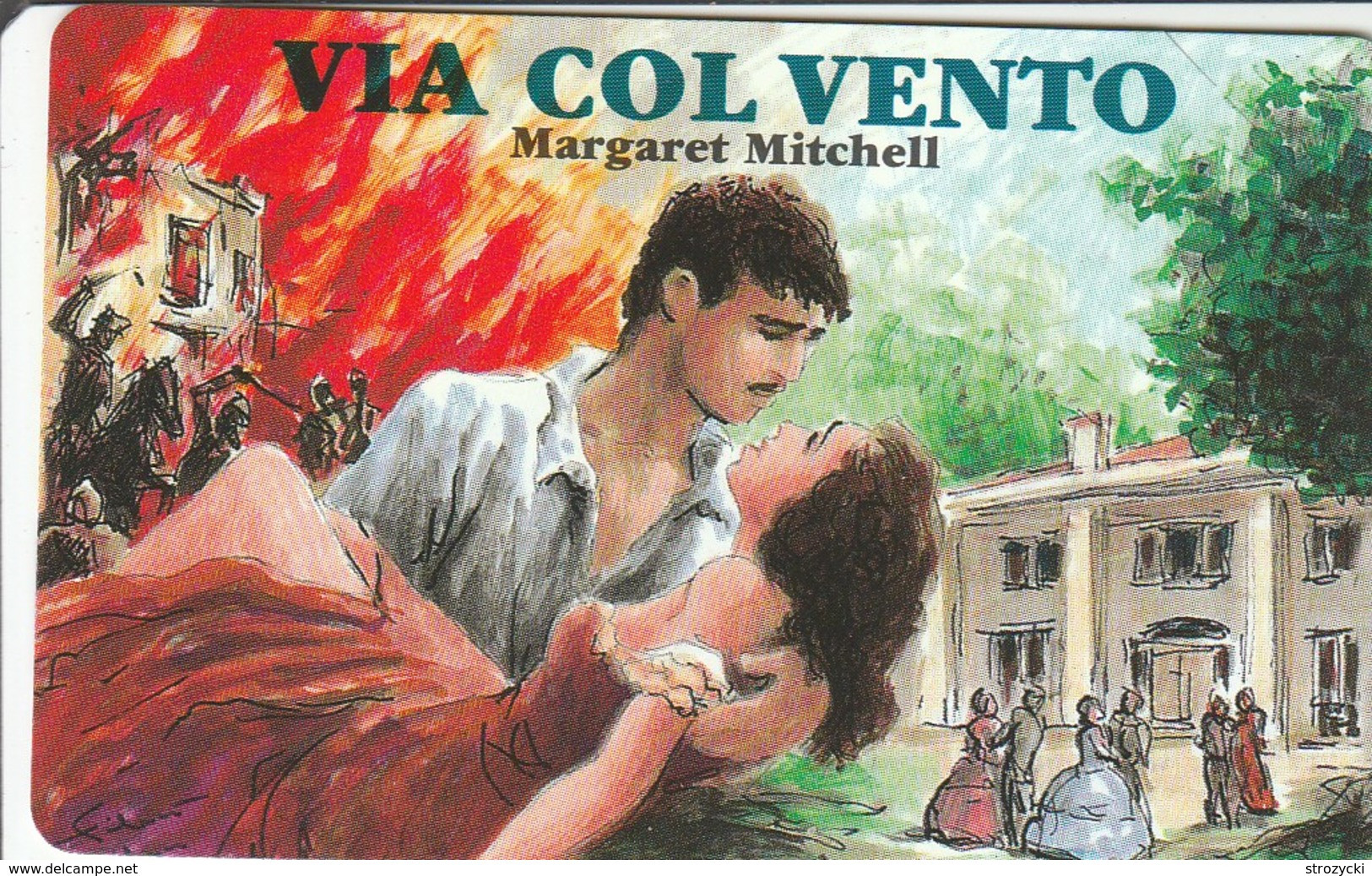 San Marino - Famous Novels - Via Col Vento - San Marino