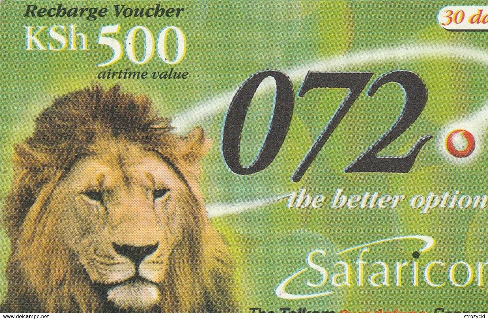 Kenya - Safaricom - Lion (2003/06/30) - Kenya