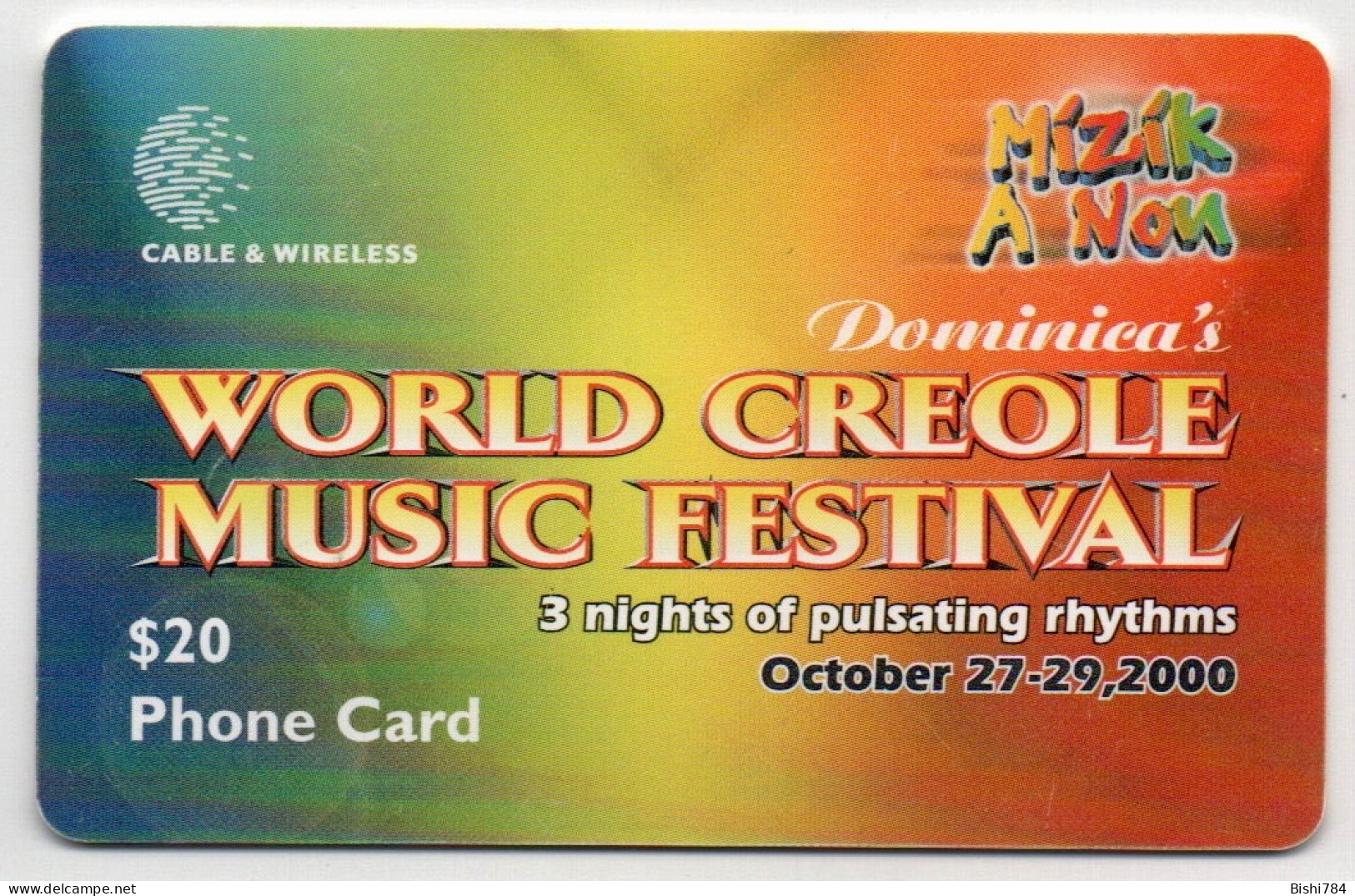 Dominica - World Creole Music Festival - Red Chip - Dominique