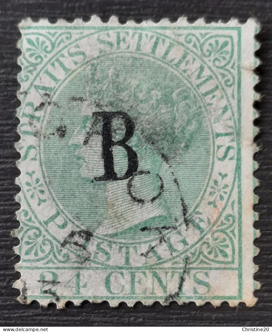 Bangkok (bureau Britannique De Malacca) 1882 N°9 Ob TB Cote 200€ - Malacca