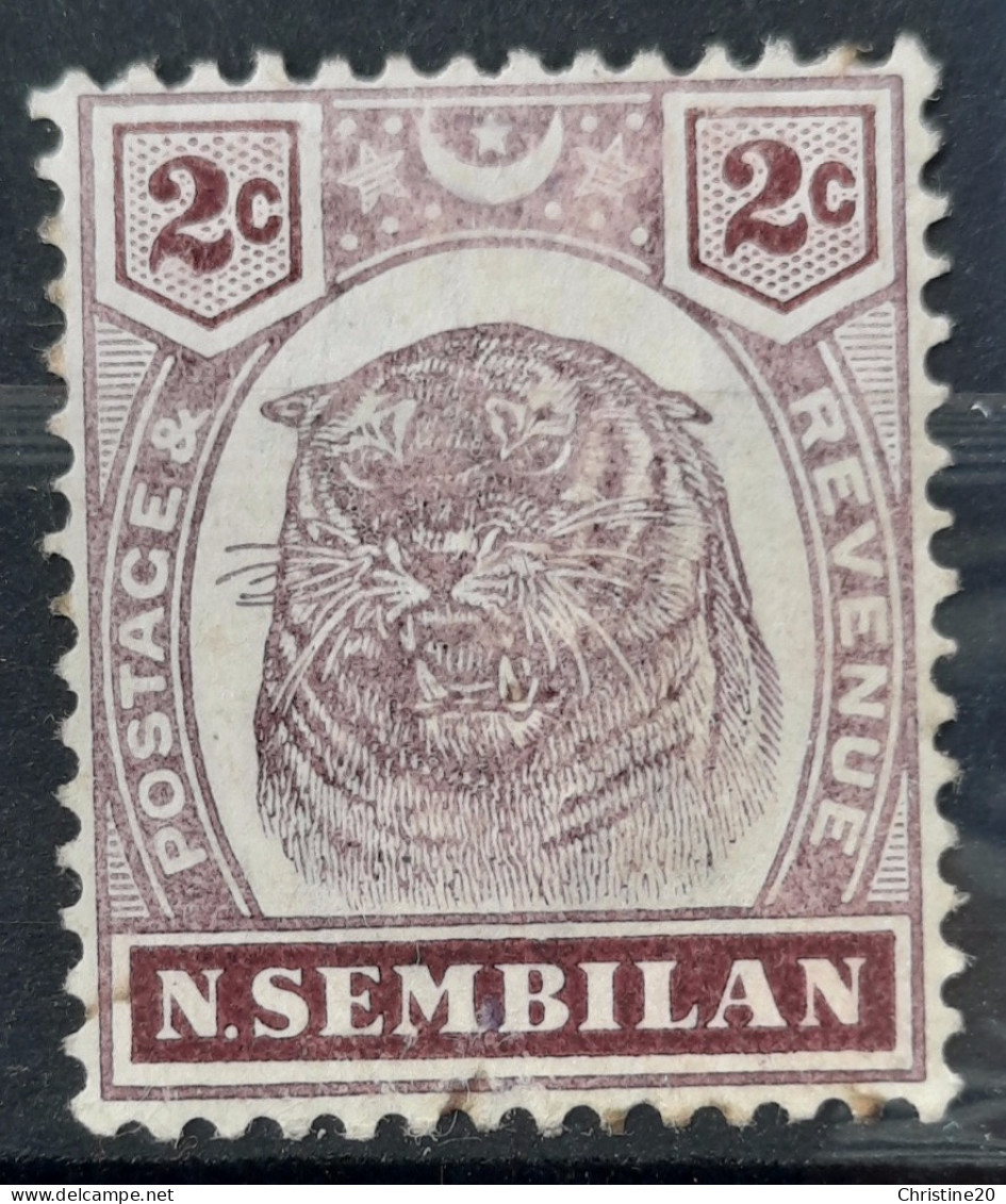 Malaisie Négri Sembilan 1896/99 N°6 * TB Cote 60€ - Negri Sembilan