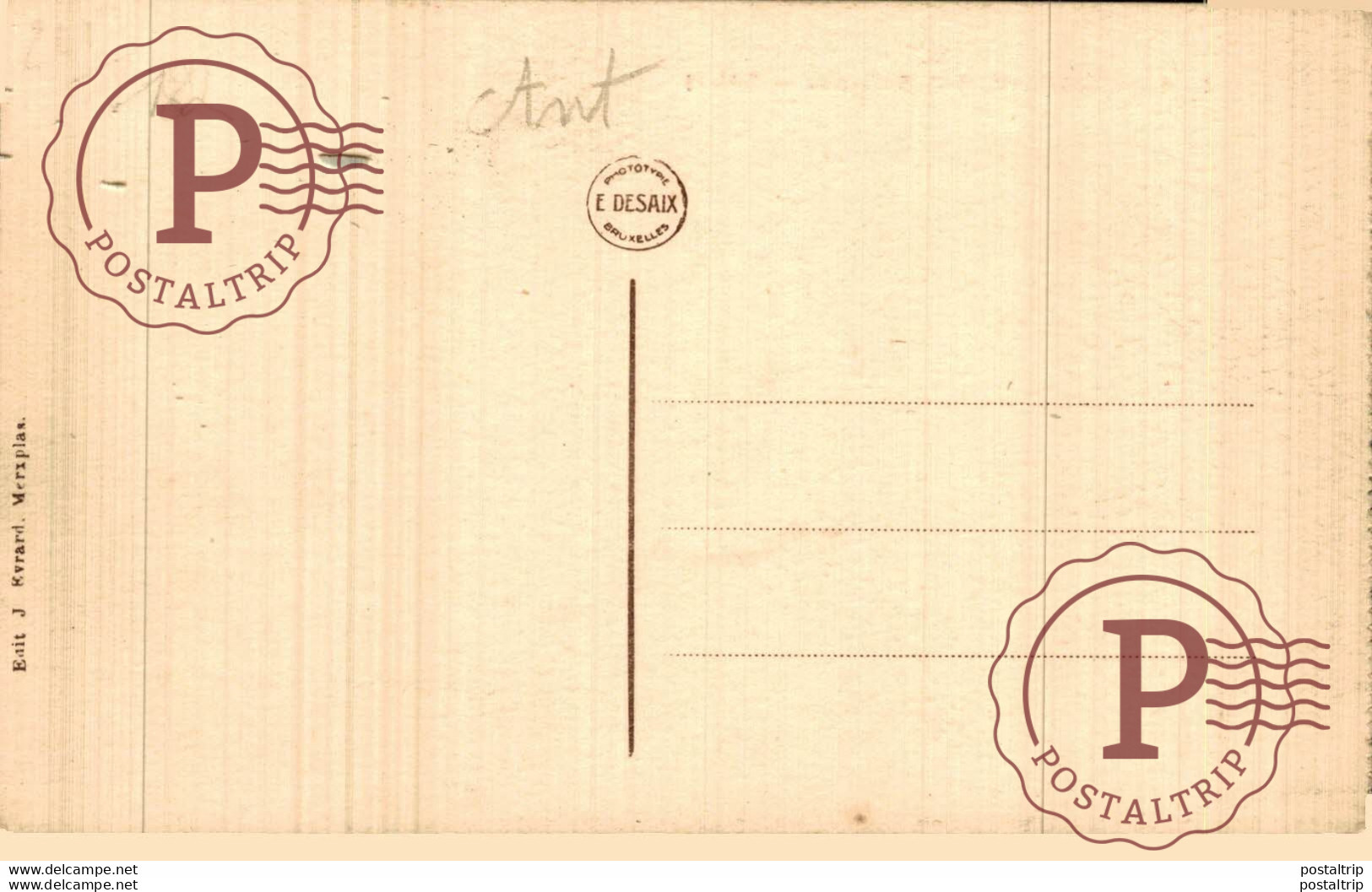 TRES RARE  Merxplas Colonie - Bakkerij BOULANGERIE   ANVERS ANTWERPEN - Merksplas