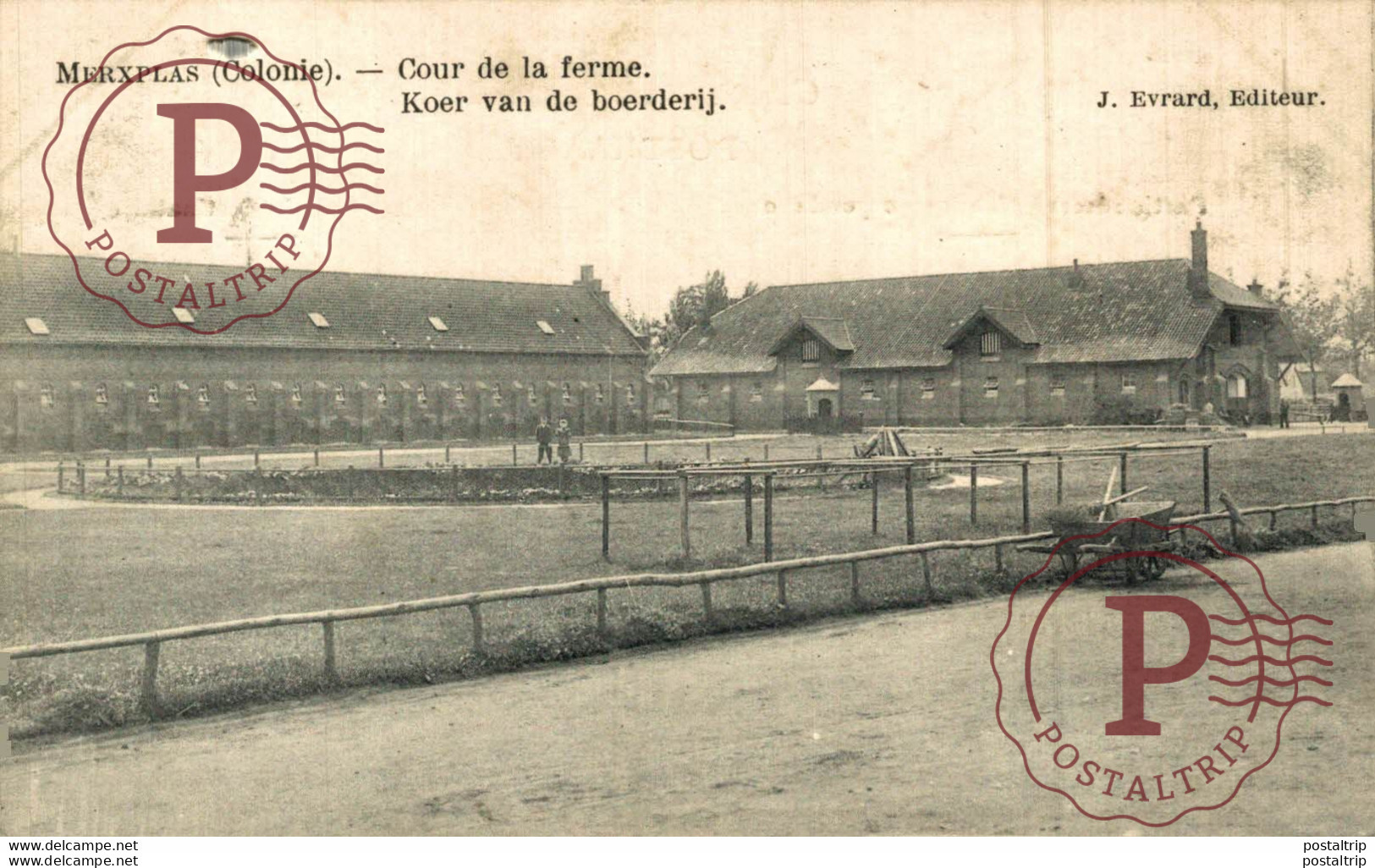 Merxplas,(Colonie) Koer Der Boerderij, Cour De La Ferme  Binnenplaats Der Boerderij   ANVERS ANTWERPEN - Merksplas