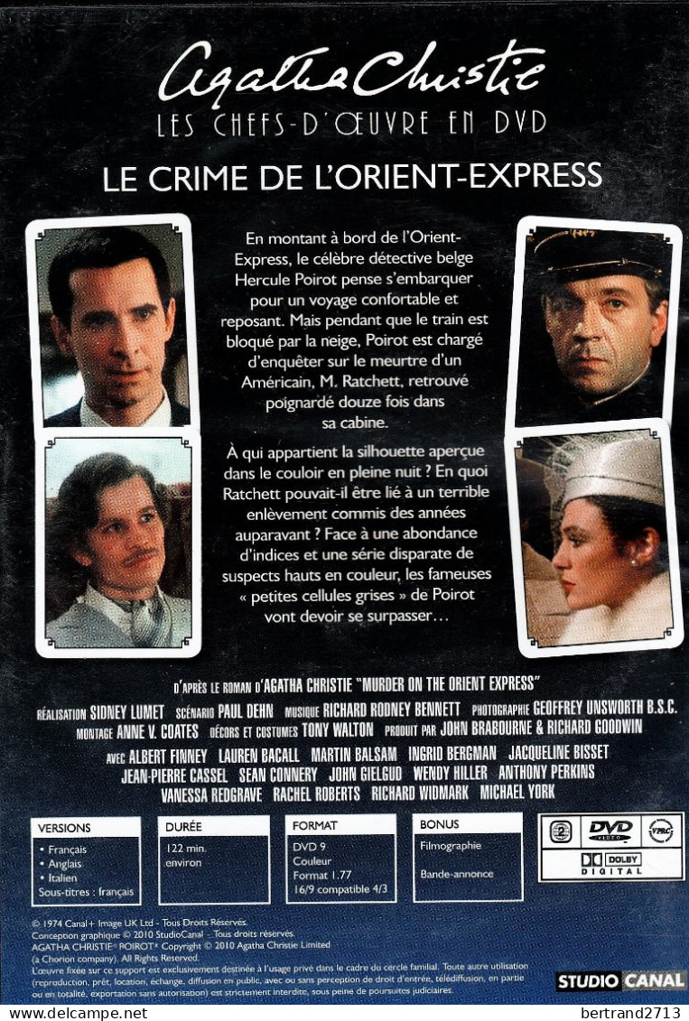 Agatha Christie "Le Crime De L'Orient-Express" - Policiers