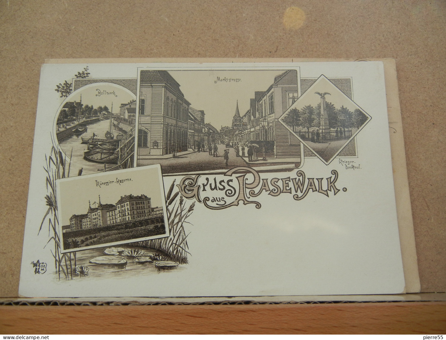 GRUSS AUS PASEWALK - Lithographie- VERY GOOD CONDITION - Pasewalk