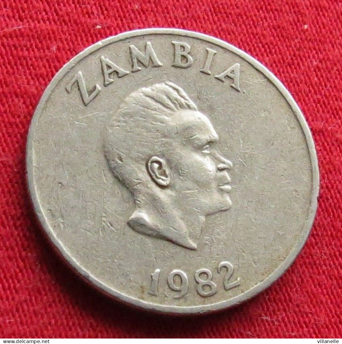 Zambia 10 Ngwee 1982 KM# 12 Lt 260 *V1T Zambie Sambia - Zambie