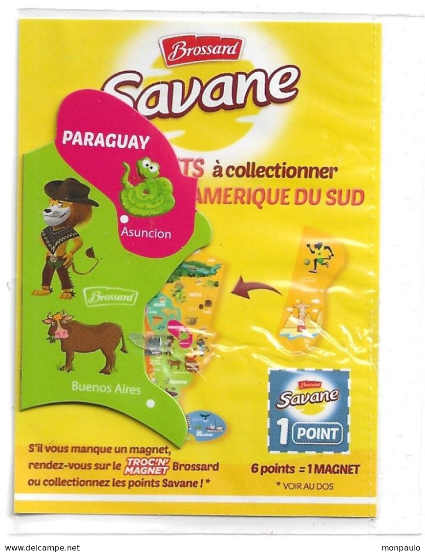 Magnets. Magnet Brossard Savane. Amérique Du Sud. Paraguay. (neuf Sous Blister) - Reclame