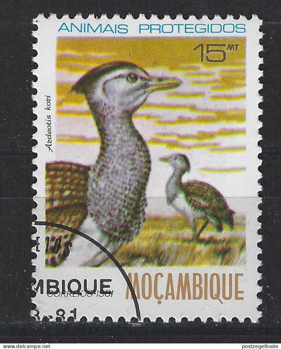 Mocambique Used ; Grote Trap Bustard Outarde Avutarda Vogel Bird Ave Oiseau - Autruches