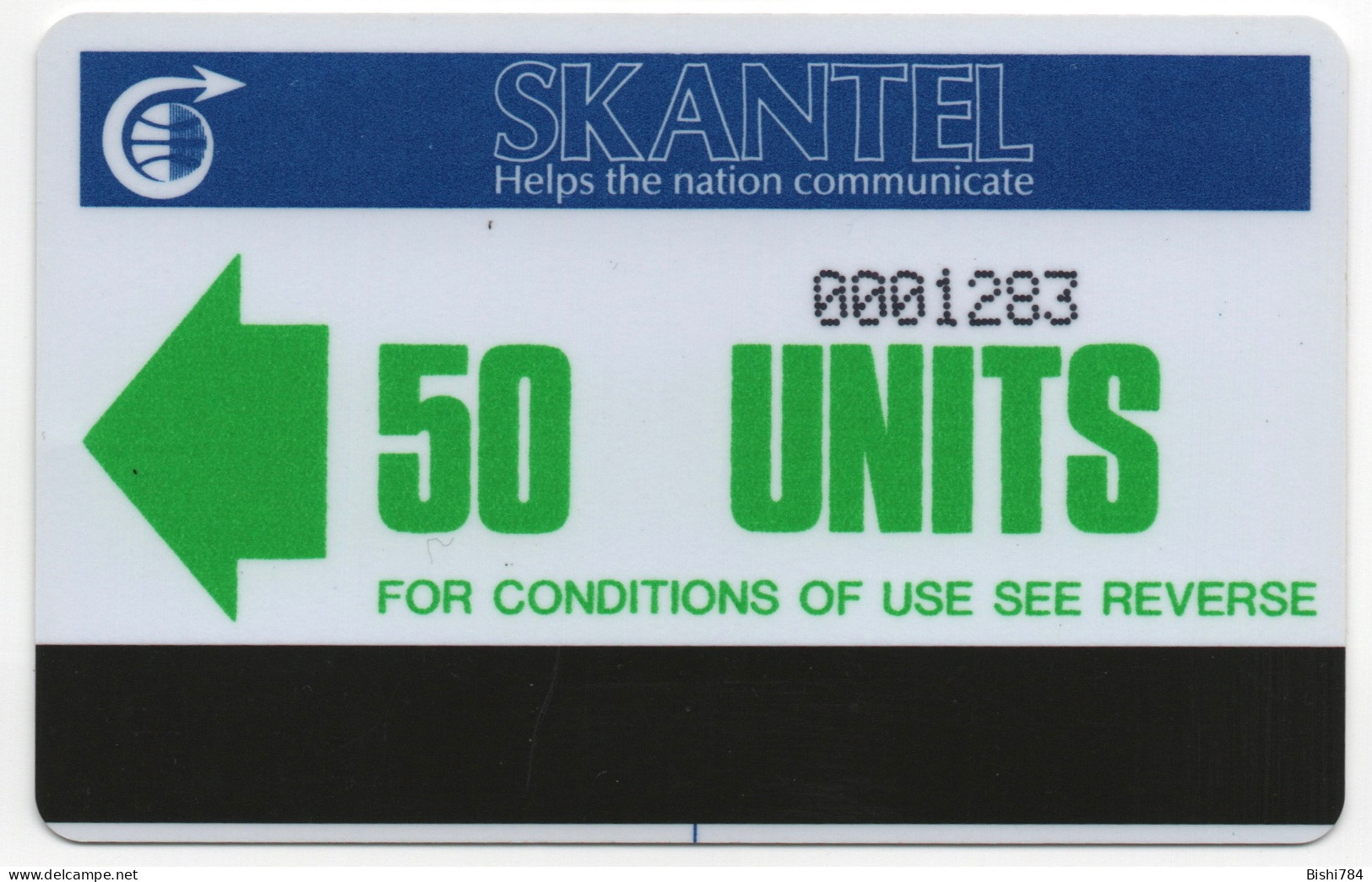 St. Kitts & Nevis - 50 Units Autelca (EXTREMELY RARE) - St. Kitts En Nevis