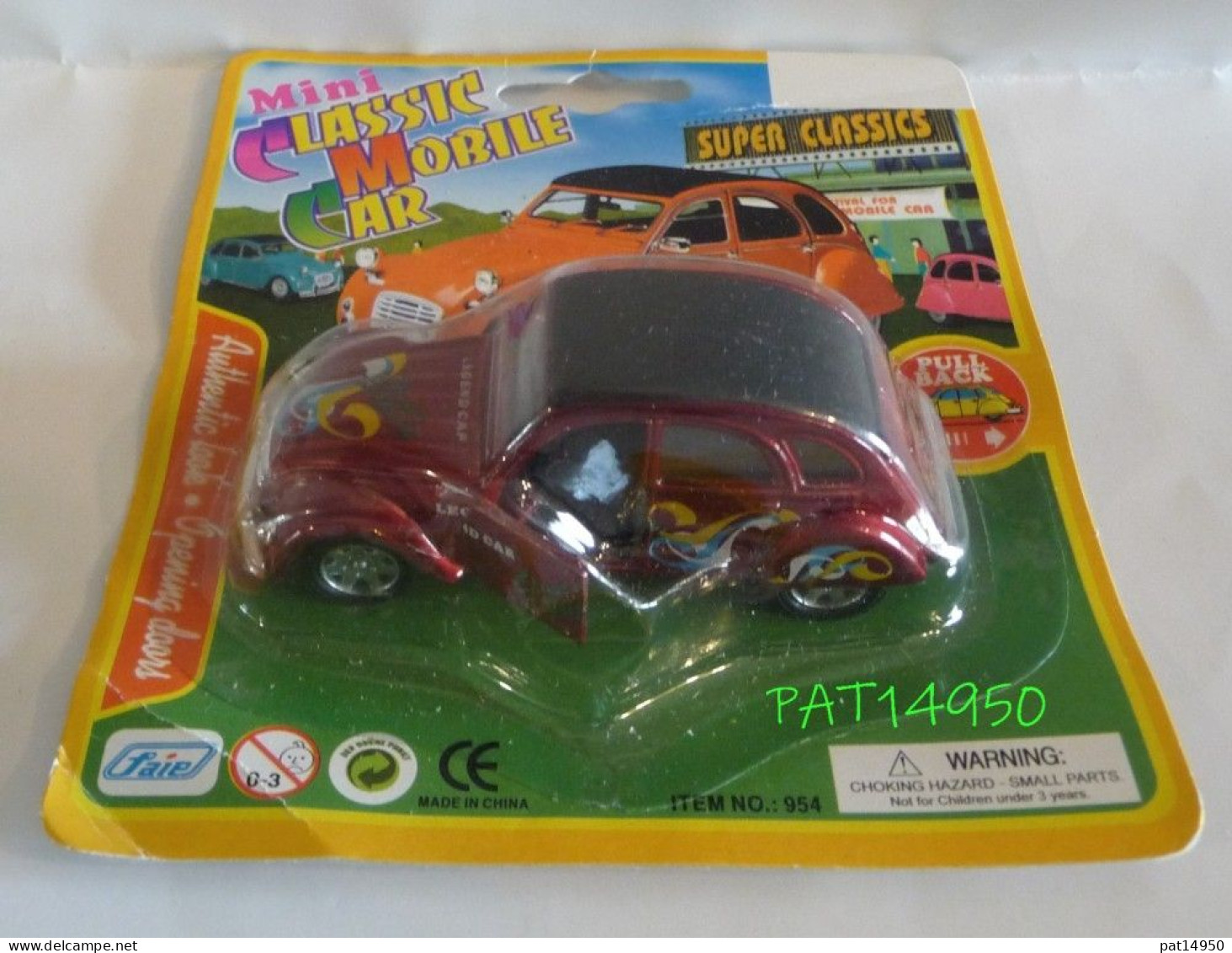 PAT14950 CITROEN 2CV LEGEND CAR Marque CMC CLASSIC MOBILE CAR - CMC