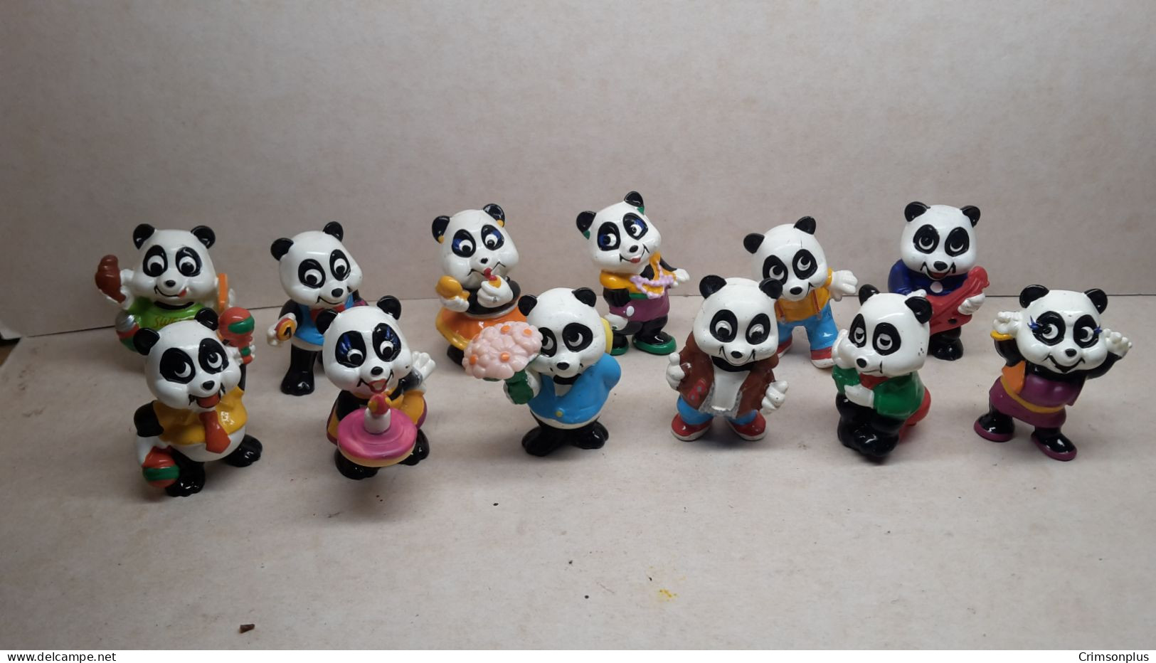 1994 Ferrero - Kinder Surprise - Panda Party - Complete Set - Monoblocs