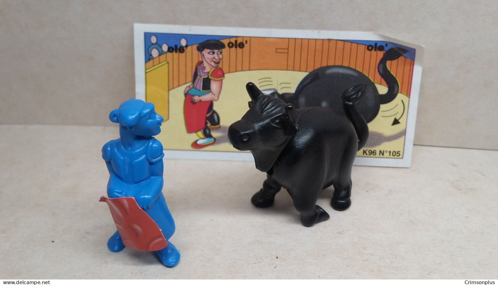 1996 Ferrero - Kinder Surprise - K96 105 - Bull And Matador + BPZ - Monoblocs